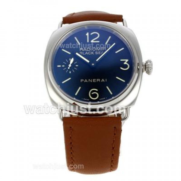 Panerai Radiomir Black Seal Swiss ETA Unitas 6497 Movement Manual Winding AR Coating with Black Dial