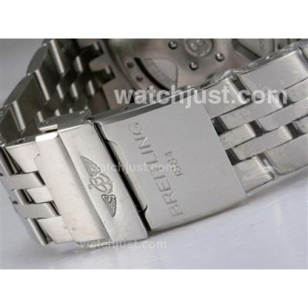 Breitling for Bentley Motors Chronograph Swiss Valjoux 7750 Movement with White Dial