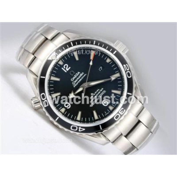 Omega Seamaster Planet Ocean with AR Coating Same Chassis As Swiss ETA Version-High Quality