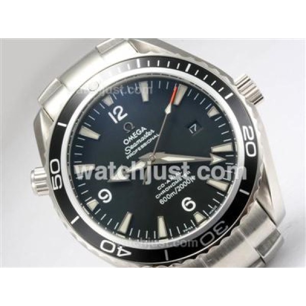 Omega Seamaster Planet Ocean with AR Coating Same Chassis As Swiss ETA Version-High Quality
