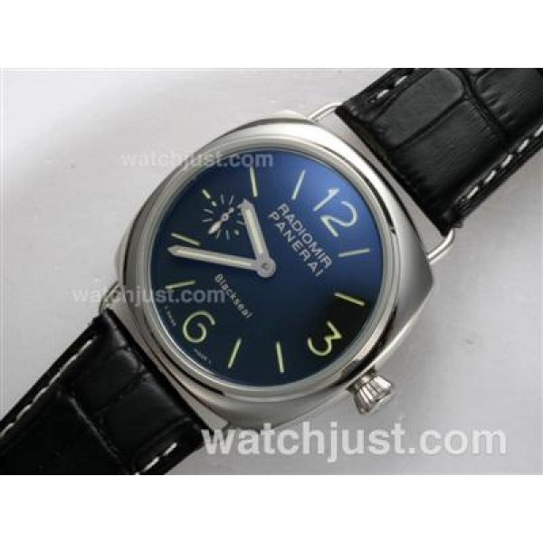 Panerai Radiomir Black Seal Unitas 6497 Movement Manual Winding AR Coating with Black Dial