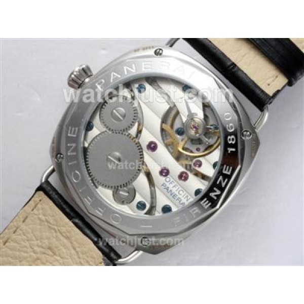 Panerai Radiomir Black Seal Unitas 6497 Movement Manual Winding AR Coating with Black Dial
