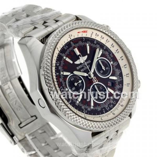 Breitling for Bentley 30s Chronograph Swiss Valjoux 7750 Movement with Brown Dial