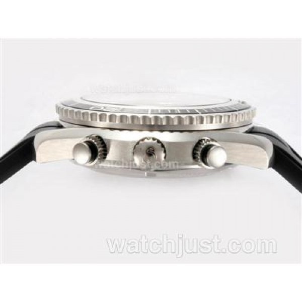 UK Best Quality Omega Seamaster Planet Ocean Replica Watches With Black Dials For Men