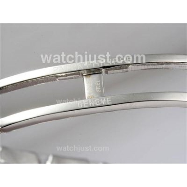 Patek Philippe Ref.4910 Swiss ETA Movement Diamond Bezel and Marking with White Dial Lady Model