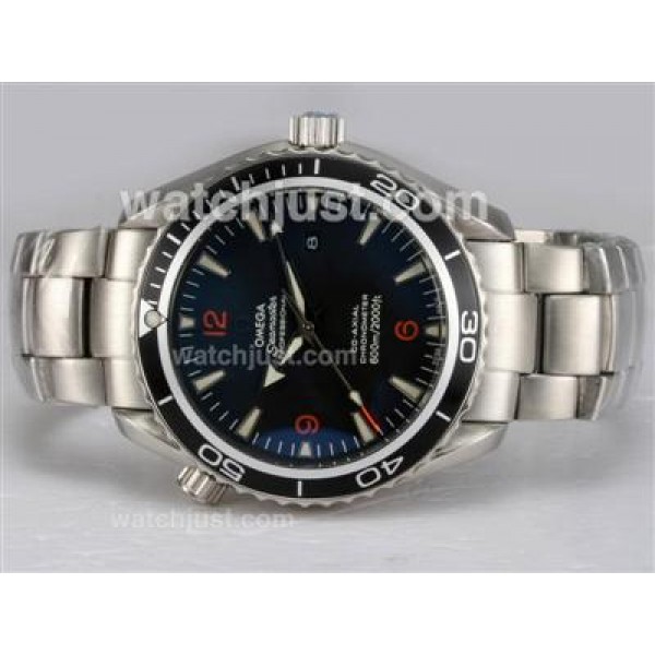 Omega Seamaster Planet Ocean AR Coating Same Chassis As Swiss ETA Version-High Quality