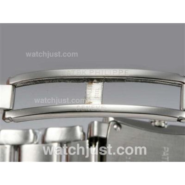 Patek Philippe Ref.4910 Swiss ETA Movement Diamond Bezel and Marking with Black Dial Lady Model