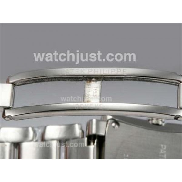 Patek Philippe Ref.4910 Swiss ETA Movement Diamond Bezel and Marking with Wine Dial Lady Model