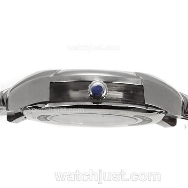 Omega Hour Vision See Thru Case Automatic with Black Dial-High quality
