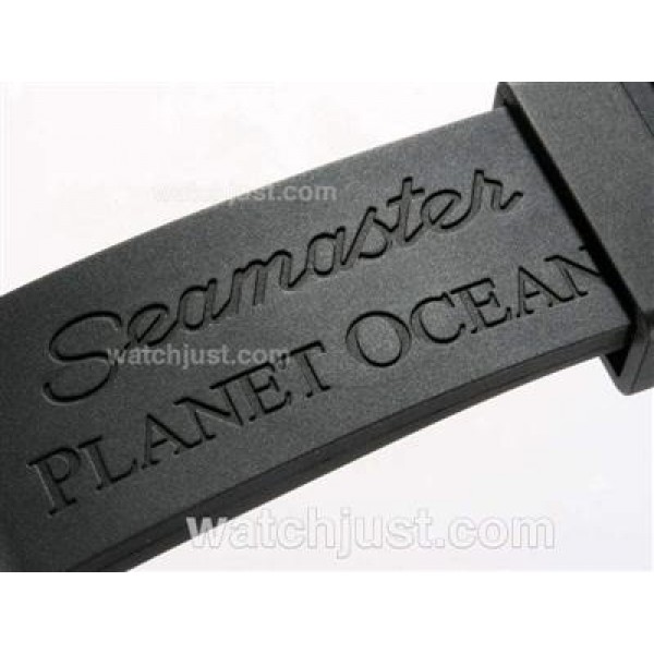 Omega Seamaster Planet Ocean Swiss ETA 2824 Movement with Rubber Strap