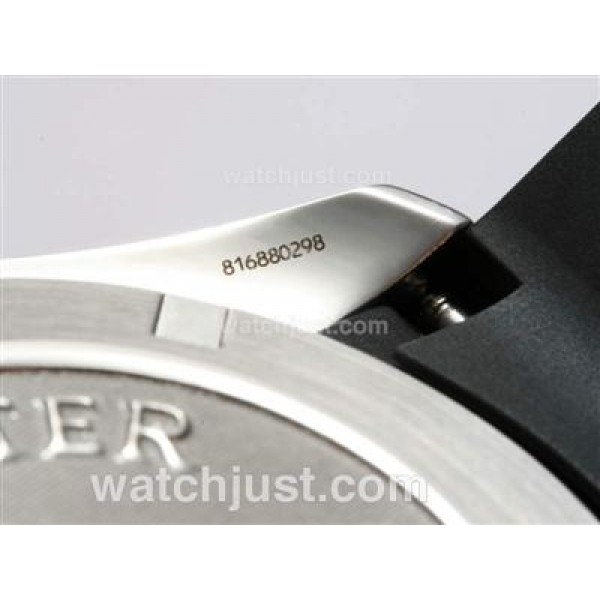 Omega Seamaster Planet Ocean Swiss ETA 2824 Movement with Rubber Strap