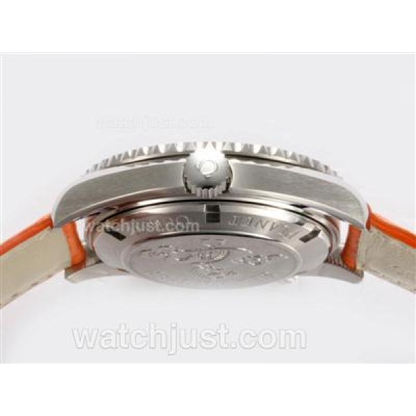 Omega Seamaster Planet Ocean With Orange Bezel Same Chassis As Swiss ETA Version-High Quality