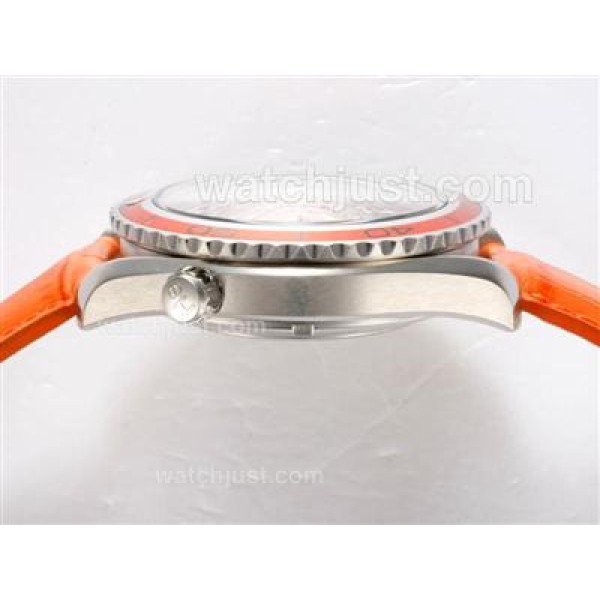 Omega Seamaster Planet Ocean With Orange Bezel Same Chassis As Swiss ETA Version-High Quality