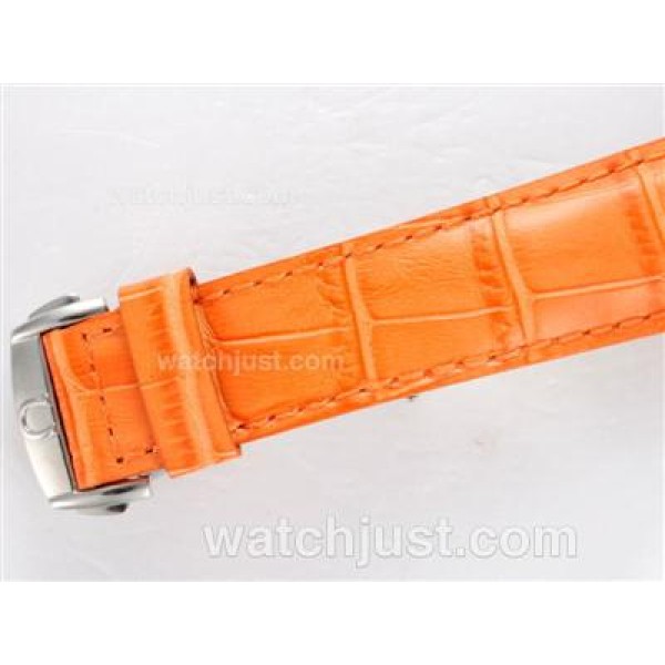 Omega Seamaster Planet Ocean With Orange Bezel Same Chassis As Swiss ETA Version-High Quality