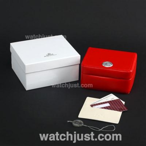 Omega Ladymatic Diamond Markers Full Rose Gold with White Dial-Lady Size(Gift Boxes Included)