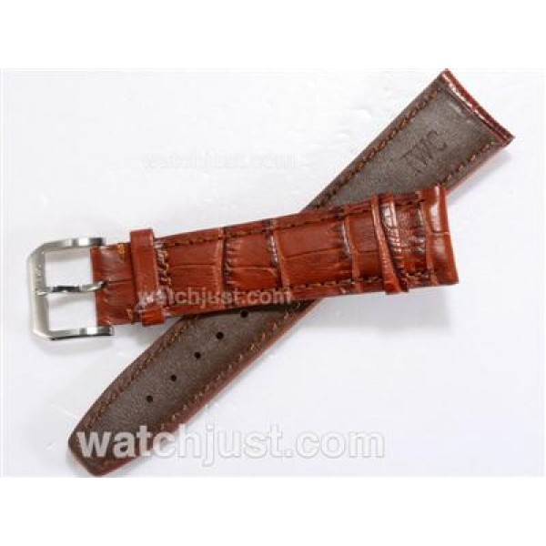 IWC Brown Leather Strap-20mm