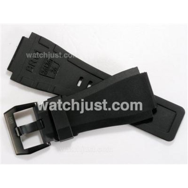 Bell & Ross Rubber Strap with PVD Buckle For Case 46x46mm and 42x42mm Model