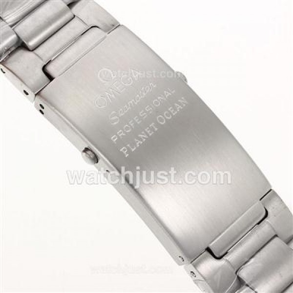 Omega Seamaster Planet Ocean Stainless Steel Strap for Swiss Valjoux 7750 Movement Model