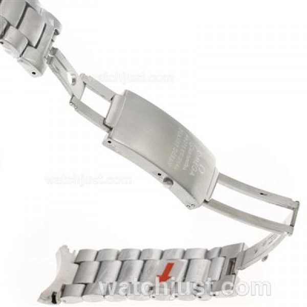 Omega Seamaster Planet Ocean Stainless Steel Strap for Swiss Valjoux 7750 Movement Model
