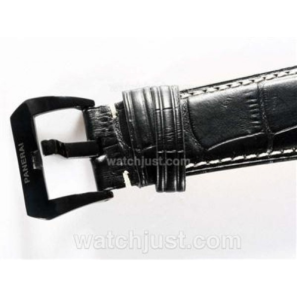 Panerai Radiomir Black Seal Unitas 6497 Movement Manual Winding PVD Case with Black Dial-New Version