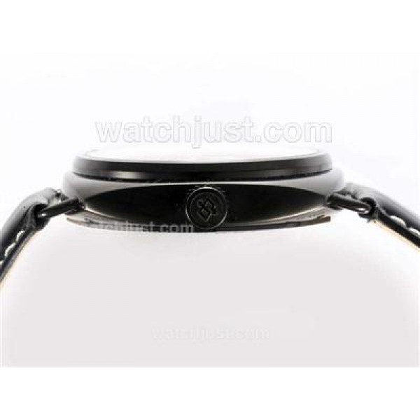 Panerai Radiomir Black Seal Unitas 6497 Movement Manual Winding PVD Case with Black Dial-New Version