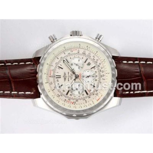 Breitling for Bentley Motors T Automatic with White Dial