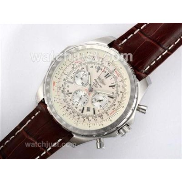 Breitling for Bentley Motors T Automatic with White Dial