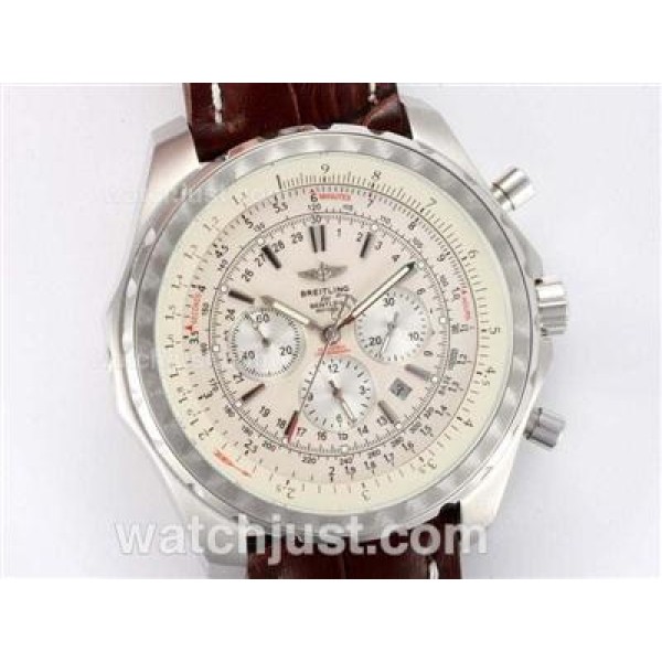 Breitling for Bentley Motors T Automatic with White Dial