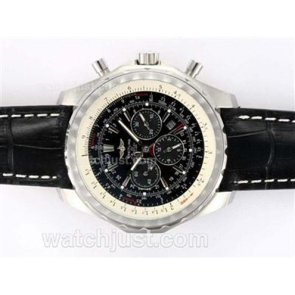 Breitling for Bentley Motors T Automatic with Black Dial and Strap