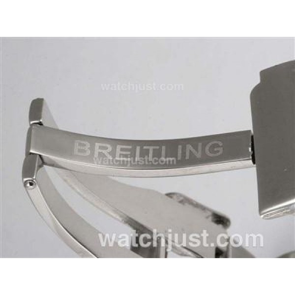 Breitling Chronomat Evolution Working Chronograph with Blue Dial S/S