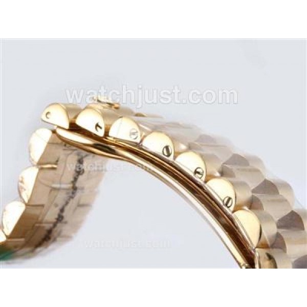Best Quality Rolex Day-Date Fake Watches With White Dials For Sale