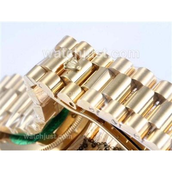 Best Quality Rolex Day-Date Fake Watches With White Dials For Sale