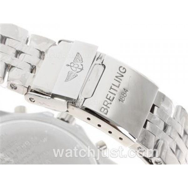 Breitling for Bentley 30s Chronograph Swiss Valjoux 7750 Movement with Black Dial