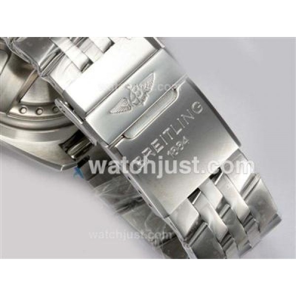 Breitling for Bentley Motors Chronograph Swiss Valjoux 7750 Movement with Blue Dial