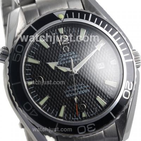 Omega Seamaster Automatic with Black Checkered Dial S/S