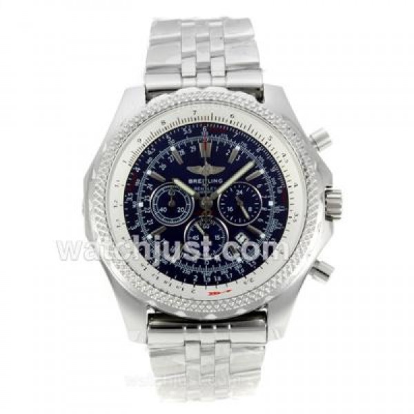 Breitling for Bentley Motors Working Chronograph with Blue Dial