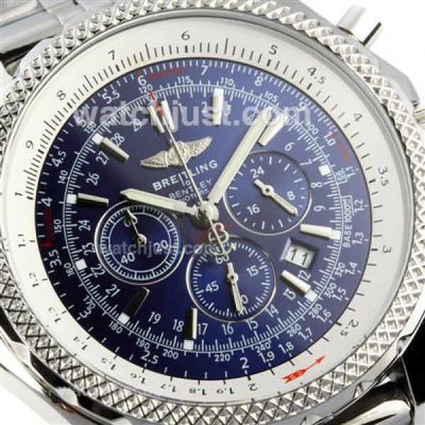 Breitling for Bentley Motors Working Chronograph with Blue Dial
