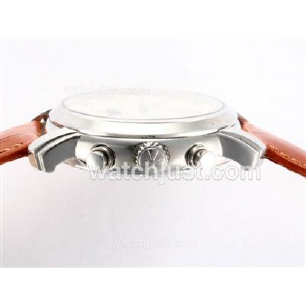 Vacheron Constantin Partrimony Chronograph Lemania Movement with White Dial