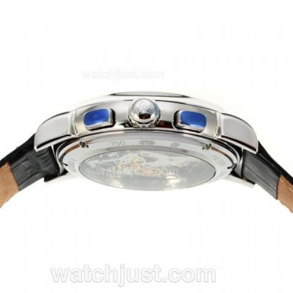 Patek Philippe Classic Chronograph Lemania Movement Moonphase with White Dial