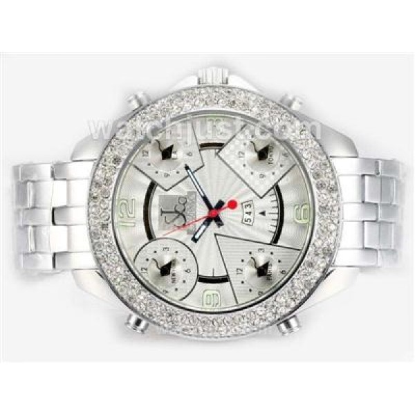 Jacob & Co Classic Five Time Zone Diamond Bezel