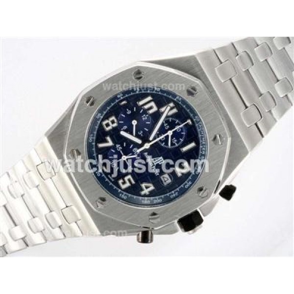Audemars Piguet Royal Oak Offshore Working Chronograph with Blue Dial Same Chassis as 7750 High Quality