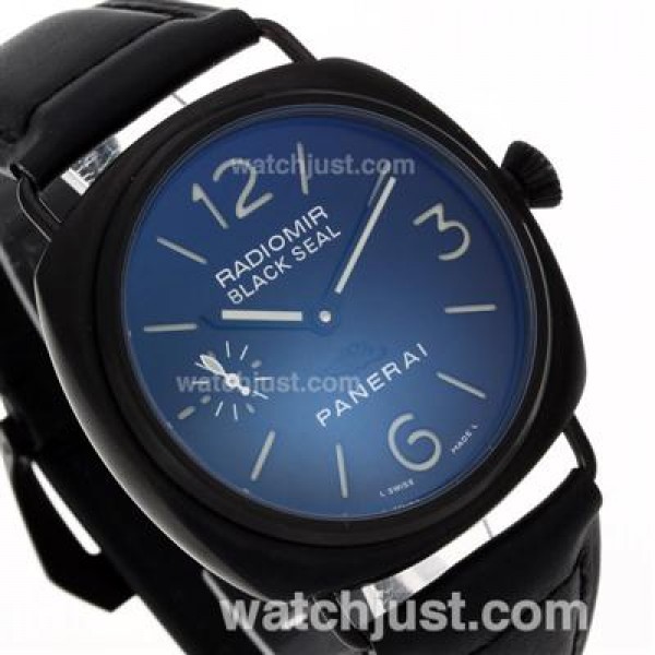 Panerai Radiomir Black Seal Unitas 6497 Movement PVD Case -AR Coating