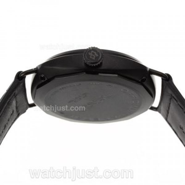 Panerai Radiomir Black Seal Unitas 6497 Movement PVD Case -AR Coating