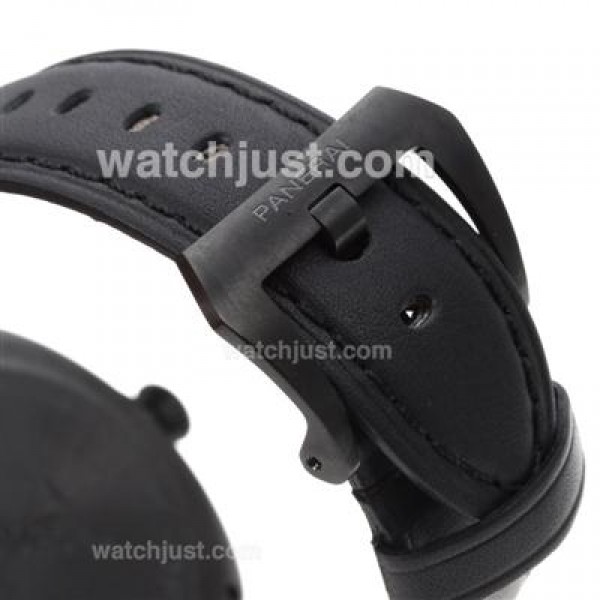 Panerai Radiomir Black Seal Unitas 6497 Movement PVD Case -AR Coating