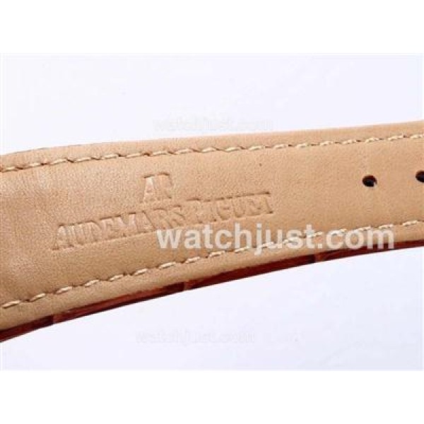Audemars Piguet Royal Oak Swiss ETA 2836 Movement with White Dial-Upgrade Version