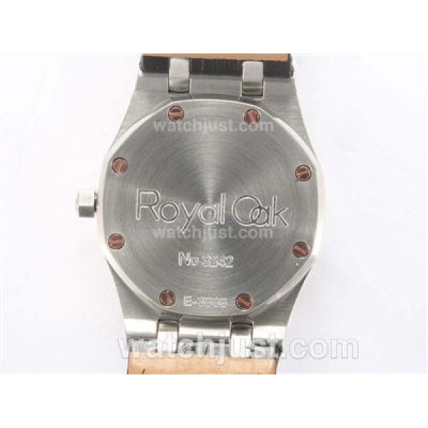 Audemars Piguet Royal Oak Swiss ETA 2836 Movement with Black Dial-Upgrade Version