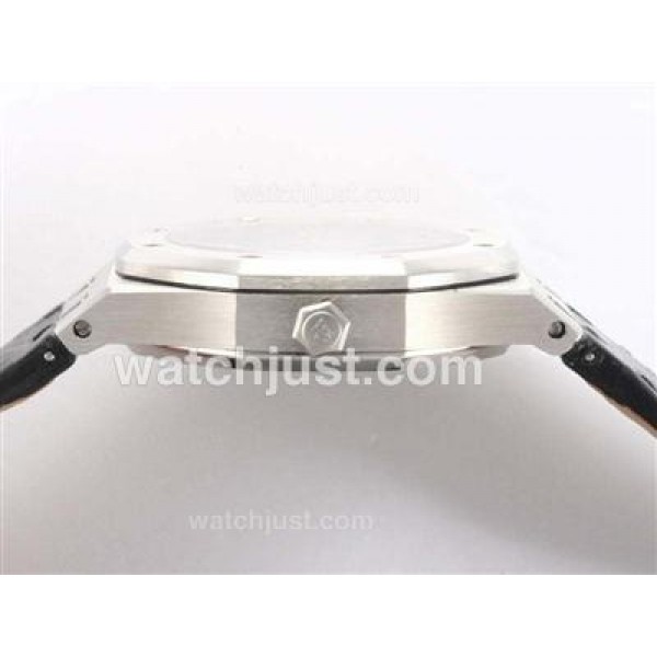 Audemars Piguet Royal Oak Swiss ETA 2836 Movement with Black Dial-Upgrade Version