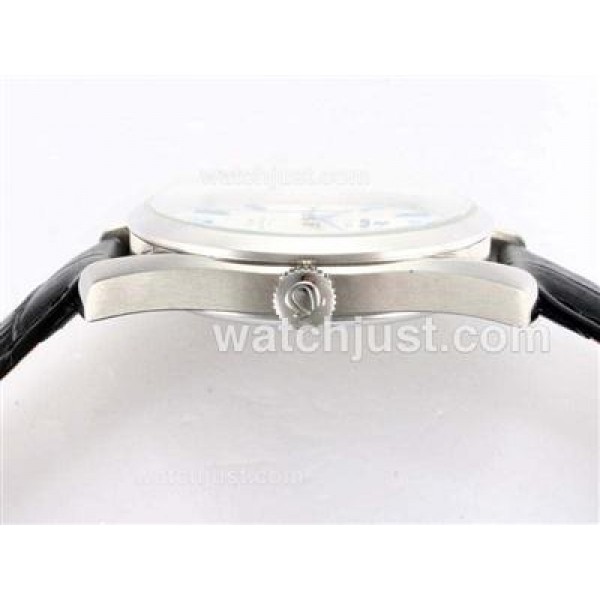 Omega Seamaster Aqua Terra Big Size Automatic Blue Marking with White Dial