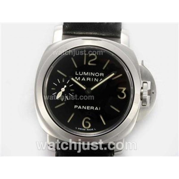 Panerai Luminor Marina Swan Neck Swiss ETA Unitas 6497 Movement-AR Coating