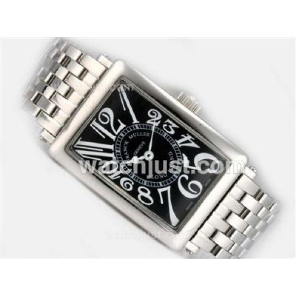 Franck Muller Long Island with Black Dial